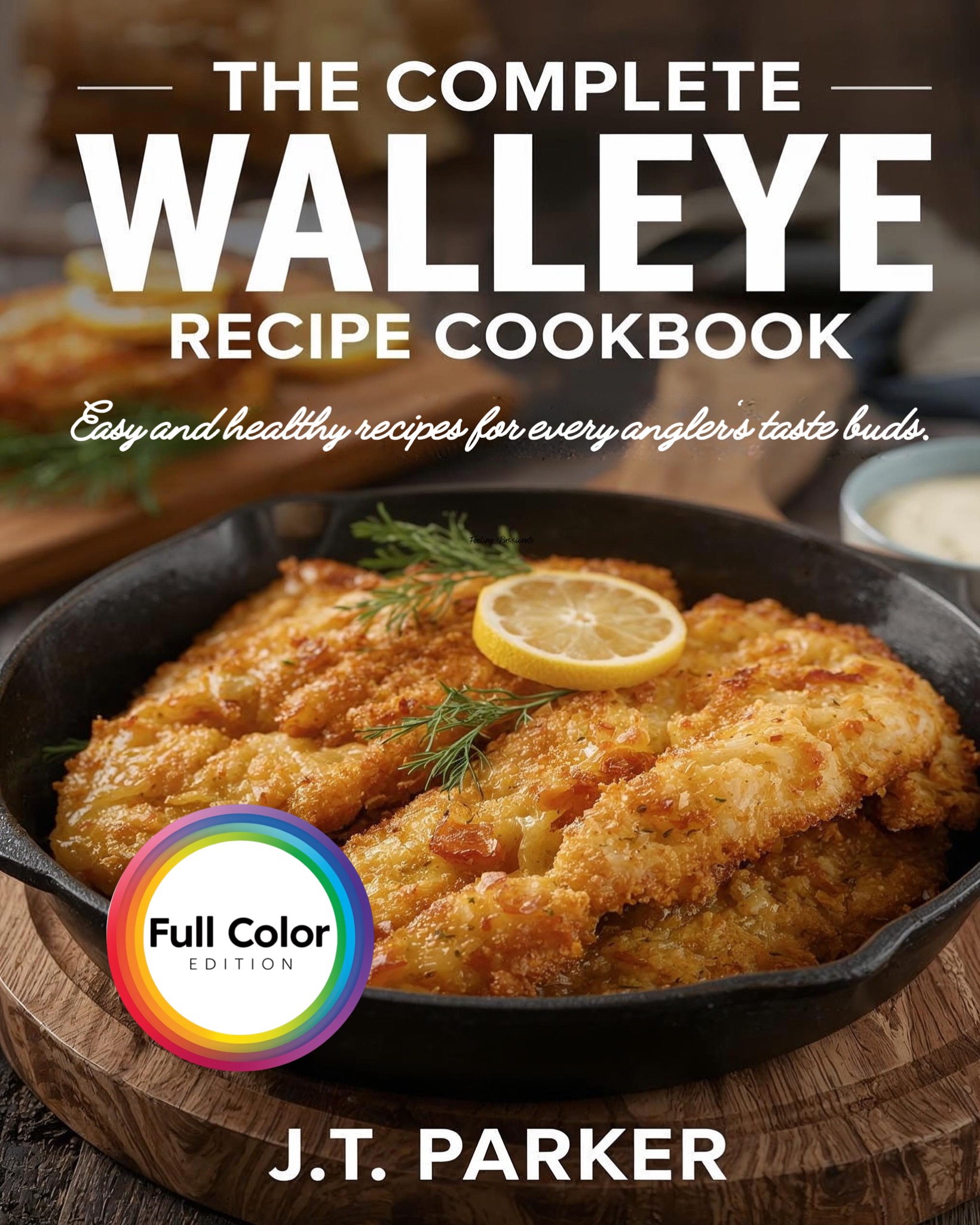 The Complete Walleye Recipe Cookbook - 49 walleye recipes for frying, baking, grilling, tacos, chowders, and pasta